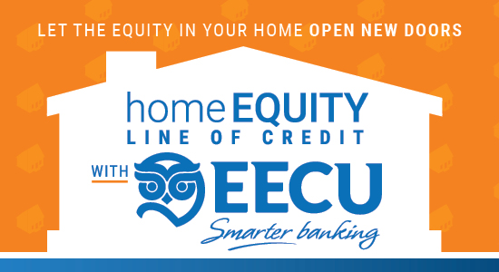 Let the equity in your home open new doors with a home equity line of credit
