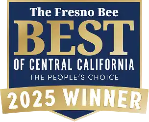 2025 Winner: The Fresno Bee BEST of Central California The People's Choice