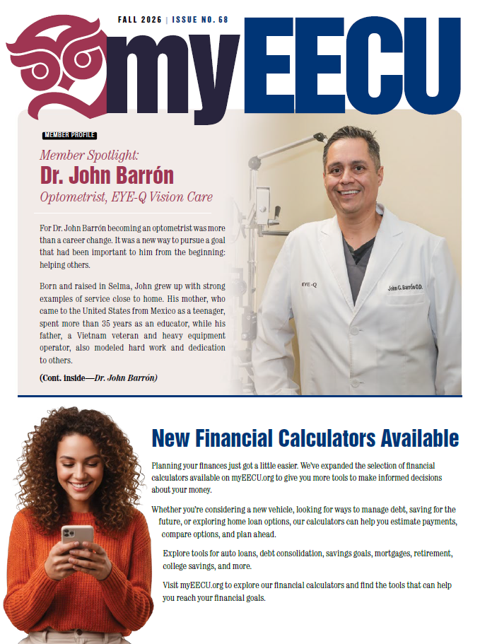 myEECU Fall 2026 Newsletter